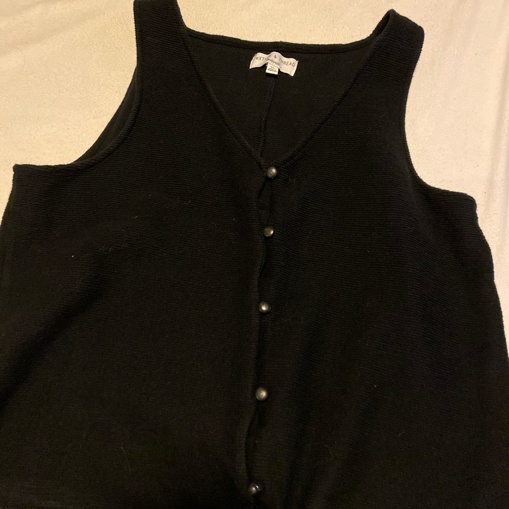 Madewell Black Tank.